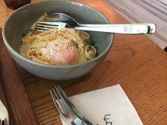 奶油培根半熟蛋意面-EN SPACE恩空间