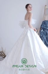 拖尾-AMOUR·爱沫婚纱礼服·小众设计品牌