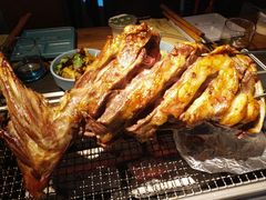 烤羊腿-那些年记忆烧烤