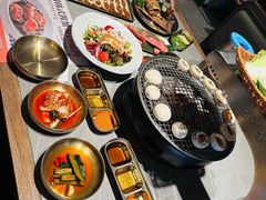 -草家酱蟹炭火烤肉店(珲春南路一店)