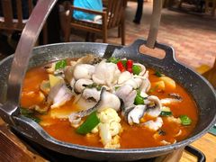 思茅酸汤鱼片-老滇山寨•云南特色菜•地方菜•民族风情歌舞表演(金碧店)