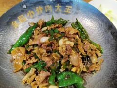 皮蛋青椒擂茄子-费大厨辣椒炒肉(皇庭广场店)