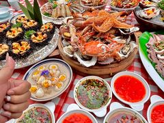 -船梆煮•蒸汽海鲜·炉火烤肉(五四广场店)