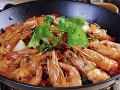 蒜香葱烧虾-湘阁里辣(沙井华润万家店)