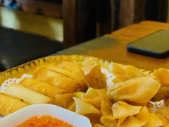 炸牛奶拼炸云吞-阿多私房菜(顺德店)