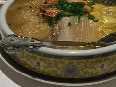 咸肉鳝筒蒸三鲜-玫瑰厅上海菜(兴国路店)