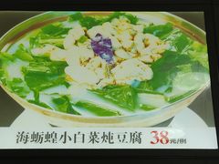 海蛎黄小白菜炖豆腐-聚德福海鲜家常菜(刘庄店)