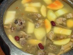 木瓜花生椰子汤-昌隆•家家鹅乡•海南菜老字号(琼海店)