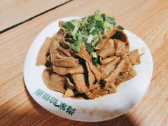 面筋豆皮拌芝麻酱-肖家客饸饹面(郑州总店)