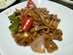 豉椒鹅肠-富来美食(成发大厦店)