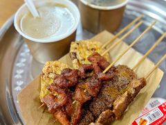 炸肉串-谢怀亮芝麻茶