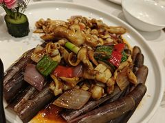 豉椒炒蛏子皇-益健名厨海鲜城(夏湾店)