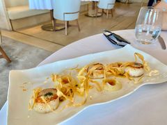 煎深海扇贝配欧洲白萝卜泥-Jean Georges