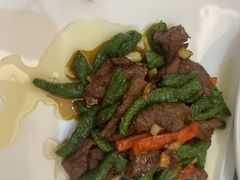 杭椒牛柳-银都上海菜馆(粤海东路店)