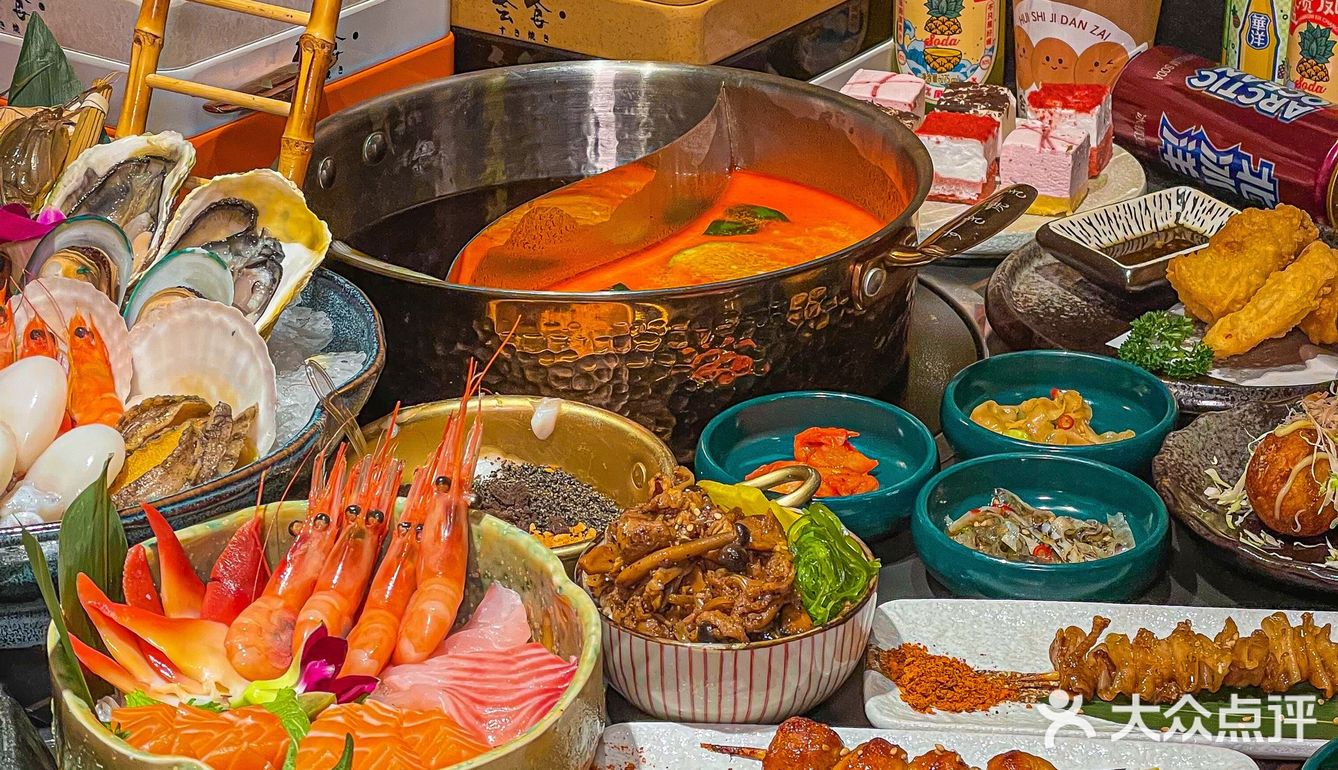 高新天街自助餐新店‼️｜和牛海鲜不限量