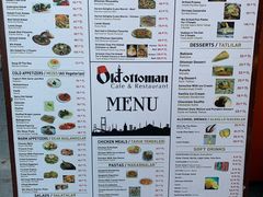 菜单-Old Ottoman Cafe & Restaurant