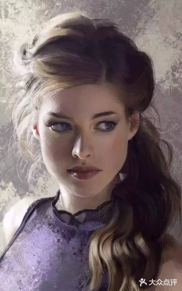 🥳画里的美女宛若天仙，超美！