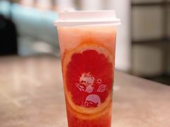 满杯红柚-喜茶(东莞汇一城店)