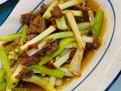 韭黄炒牛肉-刘氏三和面馆