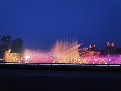 -大连星海广场音乐喷泉