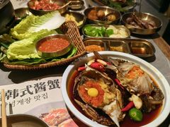 -草家酱蟹炭火烤肉店(珲春南路一店)
