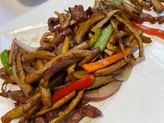 茶树菇烧汁牛柳-天福苑(崇宁路店)