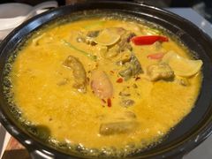 咖喱牛筋腩-肥仔文澳门猪骨煲(南京西路店)