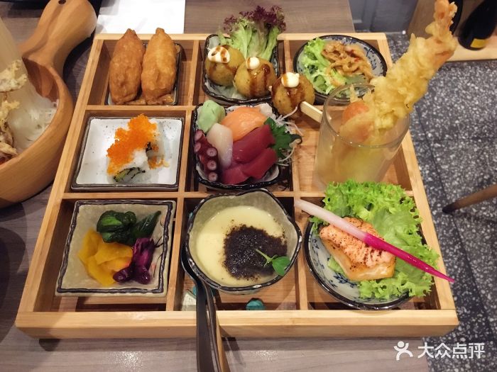 hana japanese restaurant九宫格日式小菜图片 第387张