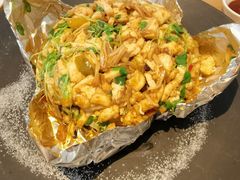 火焰豆腐包-朵朵开素食餐厅(后宰门街店)