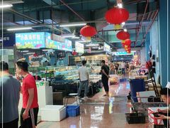 大堂-渔人湾码头海鲜市场负二楼