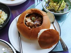 鹅肝酱焖茄子-唐廊烤鸭店(工体店)