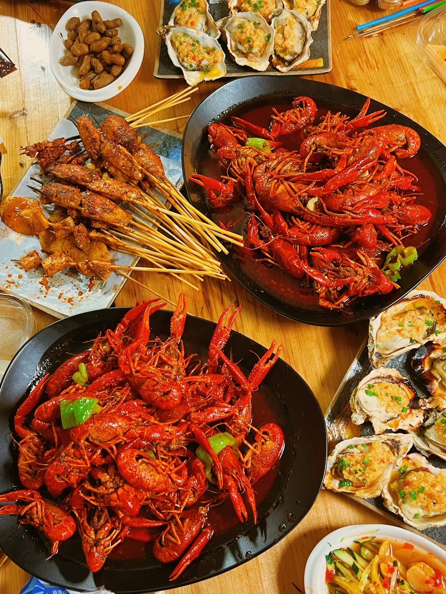 夜宵时间烧烤大餐