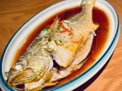 油泼黄花鱼-波螺油子·海肠捞饭·青岛菜(市南银座店)