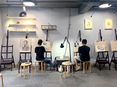 上课实景-青沐画室·专业美术培训