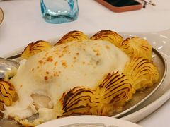 莫斯科奶汁烤海鲈鱼-莫斯科餐厅