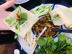 京酱肉丝-一锅厨东北水饺店(厦大店)