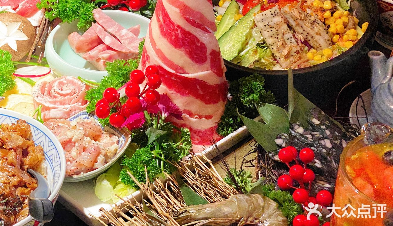 🔥爆魔都🔔圣诞限定烤肉宝箱姐妹快冲‼️
