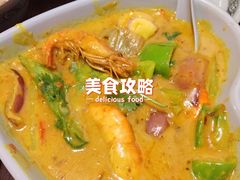 咖喱椰汁海鲜啦沙-大头虾越式风味餐厅(光明广场店)