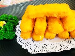 一定要吃的炸牛奶-小放牛炒菜馆(军校店)