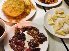 鸡蛋炸馒头片-大槐树烤肉馆