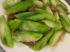 鸡杂炒胜瓜-同记鸡粥粉面店