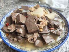 牛血羹-天台徐家小吃