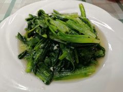 蒜炒油麦菜-中央财经大学-食堂