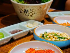 -明洞阿姨·韩式酱蟹烤肉·创意料理(三元桥店)