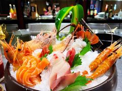 三文鱼刺身-万岛日本料理铁板烧(万泰国际店)