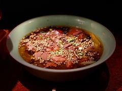 麻辣鸭血肥肠-绿茶餐厅(蓝色港湾店)