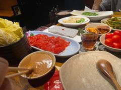 -老牌坊云南鱼豆花火锅(哈西万达店)