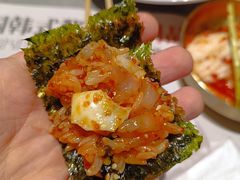 海苔包蟹饭-草家酱蟹炭火烤肉店(珲春南路一店)