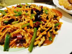 鱼香肉丝-一盏明灯全素斋(殊像寺店)