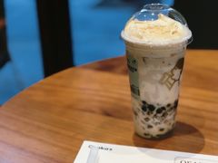 厚烧蛋糕波波奶茶-喜茶(广州天汇igc店)